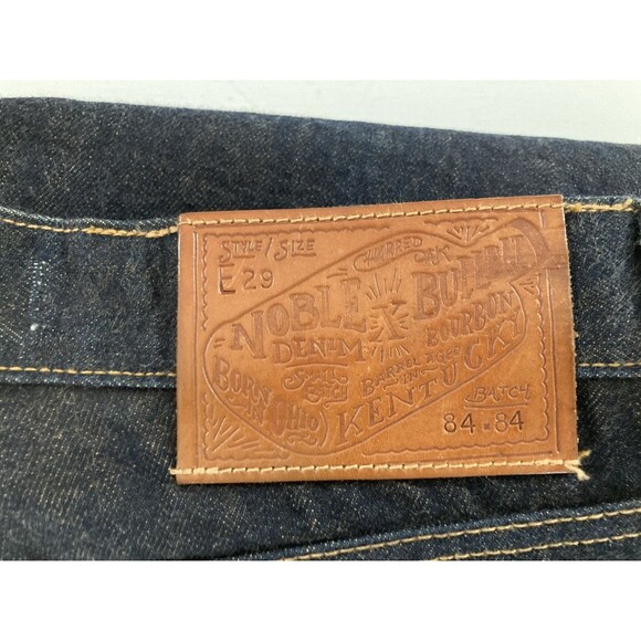 Noble Truman Selvedge Jeans Men’s 29x34 Blue Denim Button Fly Made in USA - Picture 5 of 14
